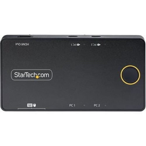 2-PORT USB-C KVM SWITCH PD PASS-THROUGH