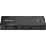 2-PORT USB-C KVM SWITCH PD PASS-THROUGH
