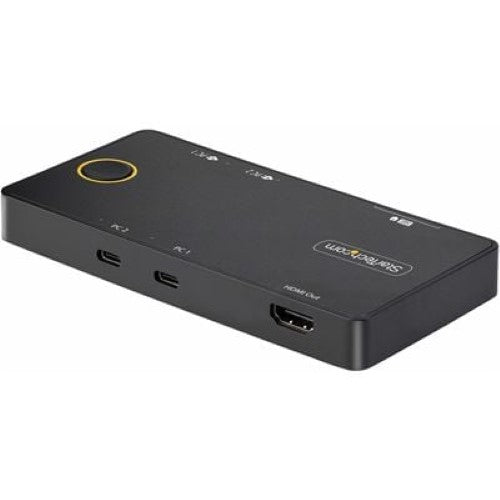 2-PORT USB-C KVM SWITCH PD PASS-THROUGH
