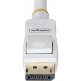 StarTech.com 1.8m White VESA Certified DP 1.2 Cable (DP12-CABLE-6FTW)