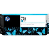 HP 728 300-ml Cyan Ink Crtg (F9K17A)