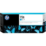 HP 728 300-ml Cyan Ink Crtg (F9K17A)