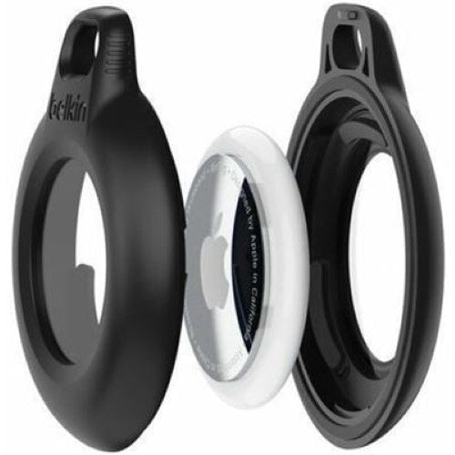 Belkin WATERPROOF SECURE HOLDER WITH KEY RING FOR AIRTAG- BLACK (MSC013BTBK)