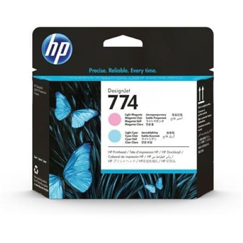 HP 774 Light Magenta/Light Cyan DesignJet Printhead (P2V98A)