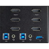 StarTech.com 2 Pt DP KVM Switch 4K 60Hz Ultra HD (SV231TDPU34K)
