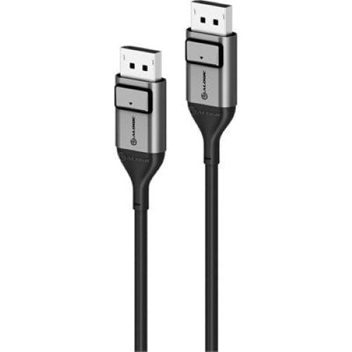 Alogic ULTRA 8K DISPLAYPORT TO DISPLAYPORT CABLE - 1M - SPACE GREY (ULDP01-SGR)