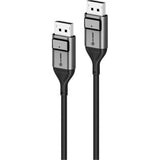 Alogic ULTRA 8K DISPLAYPORT TO DISPLAYPORT CABLE - 1M - SPACE GREY (ULDP01-SGR)