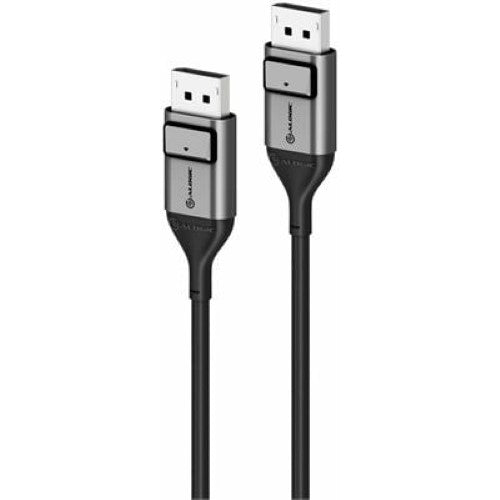 Alogic ULTRA 8K DISPLAYPORT TO DISPLAYPORT CABLE - 1M - SPACE GREY (ULDP01-SGR)