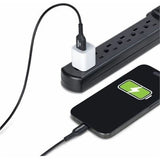 1m USB-A to USB-C Charging Cable Black