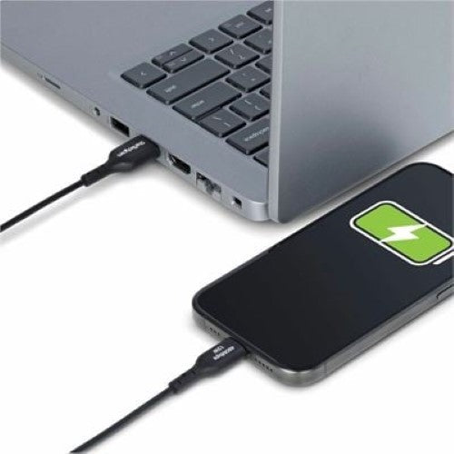 4m USB-A to USB-C Charging Cable Black