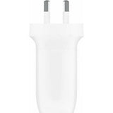 Belkin BOOSTCHARGE PRO DUAL USBC CHARGER W/ PPS (WCB010AUWH)