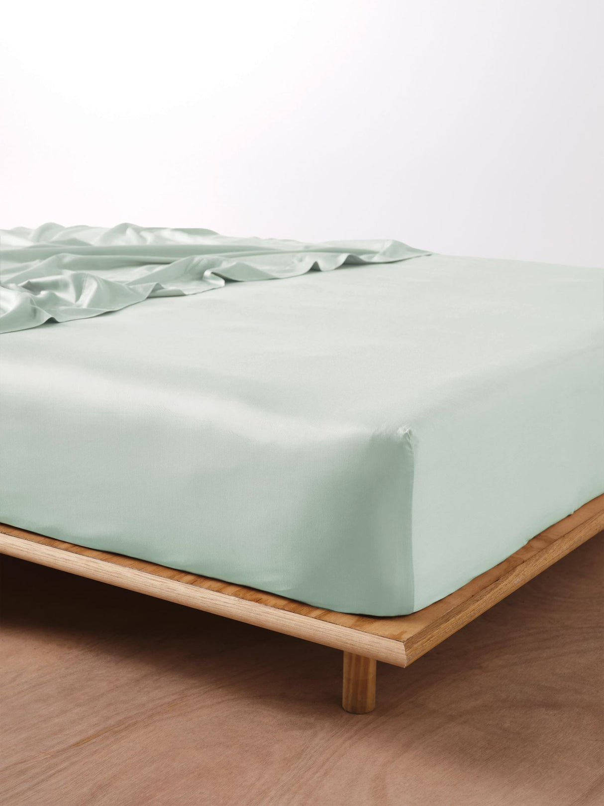 Double - 500T Bamboo Cotton Blend Sheet Set by Savona - Ice Flow