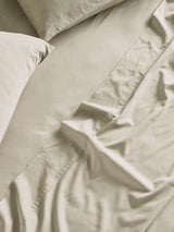 King Single - 500T Bamboo Cotton Blend Sheet Set by Savona - Natural