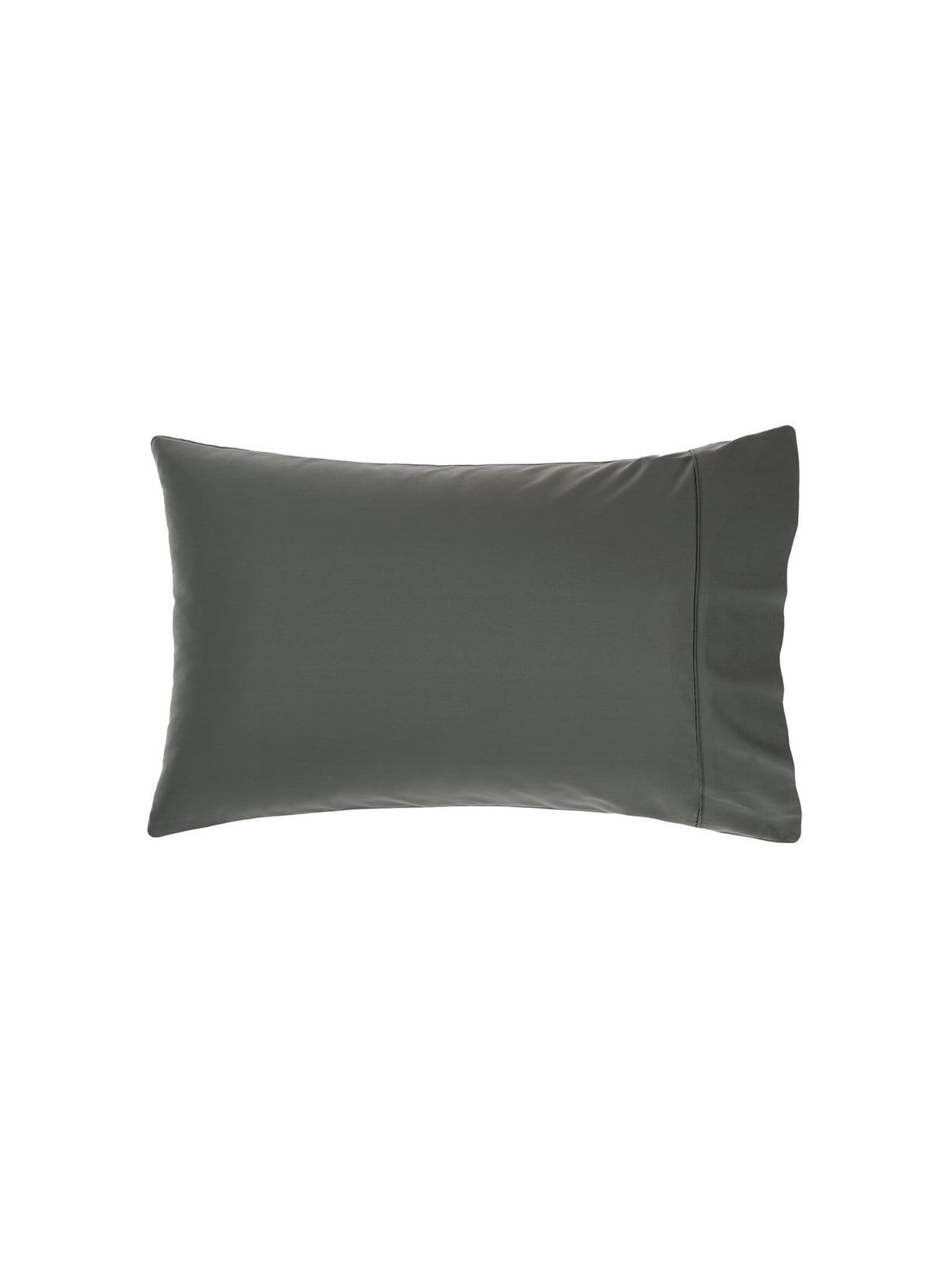 King Single - 500T Bamboo Cotton Blend Fitted Sheet by Savona - Steel Grey