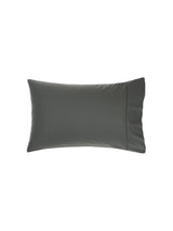 King Single - 500T Bamboo Cotton Blend Fitted Sheet by Savona - Steel Grey