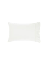 King - 500T Bamboo Cotton Blend Fitted Sheet by Savona - White - SMARTFOX