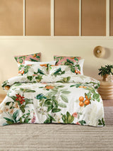 Amalfi Duvet Cover Set by Savona - King - Vanilla