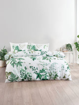 King Duvet Cover Set - Freya Duvet Cover Set By Savona - White