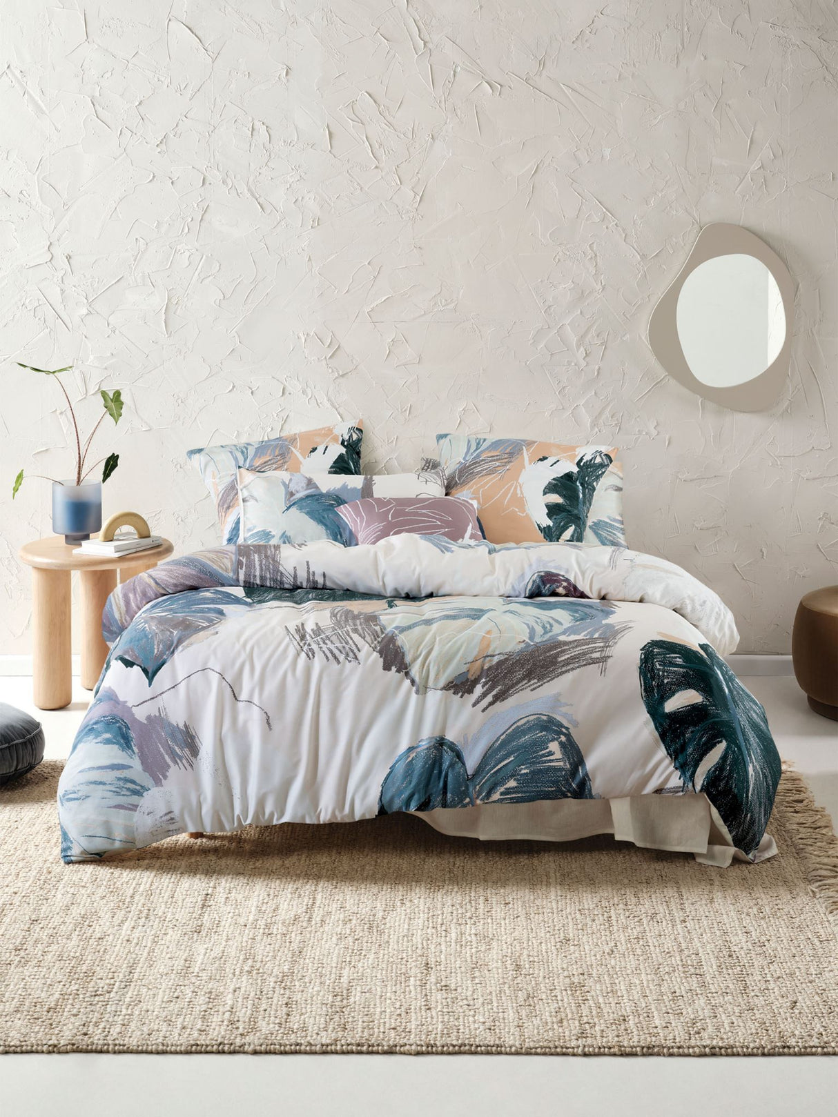 Californian King Duvet Cover - Set - Keone Set by Savona - CLEARANCE PRICE