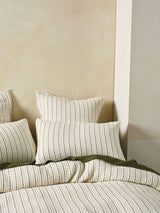 Millbrooke European Pillowcase by Savona - Olive - European Pillowcase