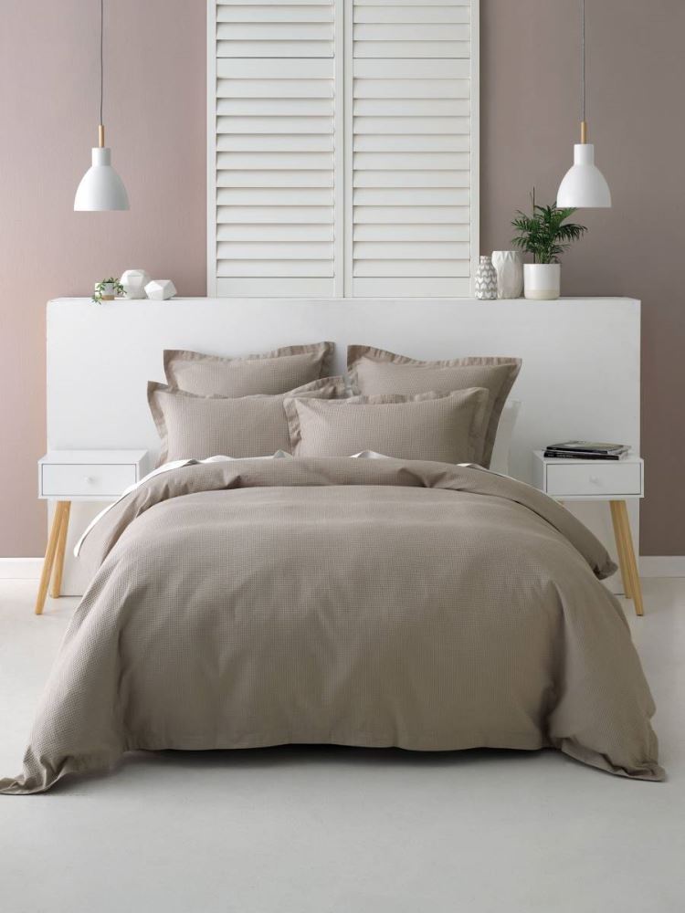 Single Duvet Set - Nova Taupe - Savona