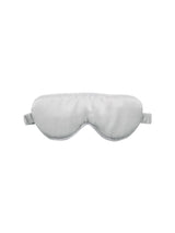 Silk Sleep Mask by Savona - One Size- SILVER