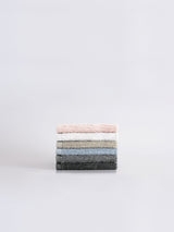 Reed Face Cloth by Savona - Face Cloth-  CHARCOAL