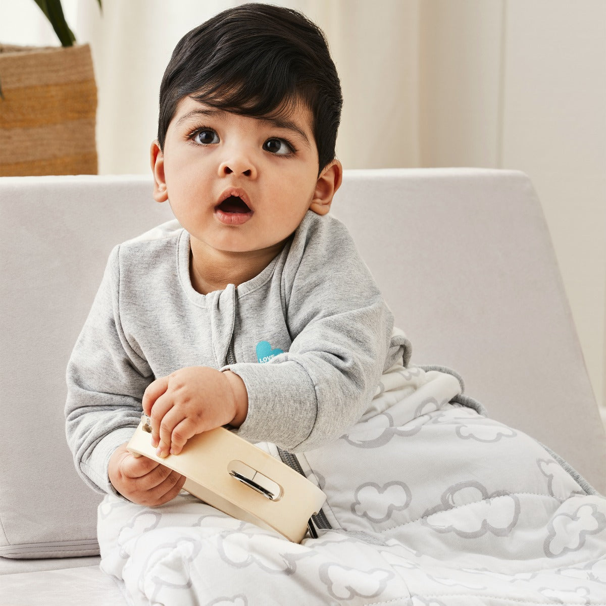 Love to DreamSleep Bag™ Warm 2.5 TOG - Daydream Grey - 18 - 36M