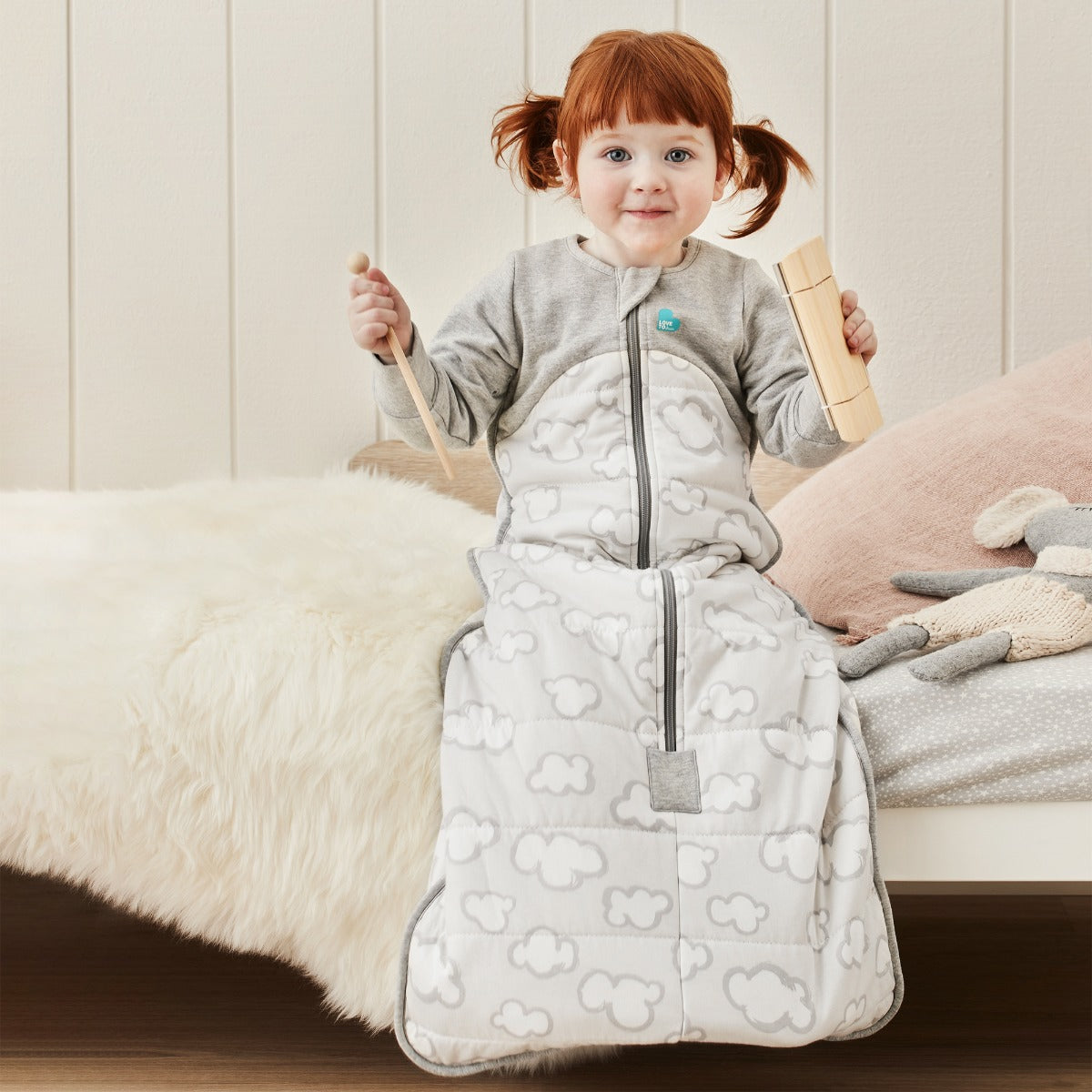 Love to DreamSleep Bag™ Warm 2.5 TOG - Daydream Grey - 18 - 36M