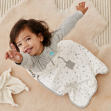 Love to Dream Sleep Bag™ Organic Long Sleeve 1.0 TOG - Stellar White - 6-18m