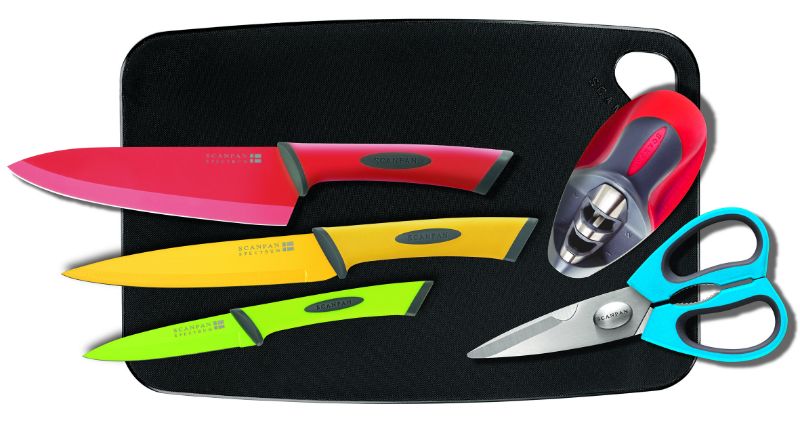 Kitchen Knife Set - Scanpan Spectrum (6 Piece)
