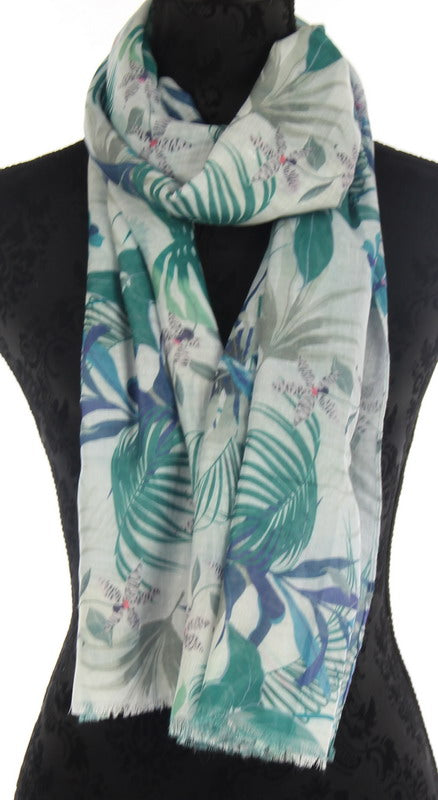 Scarf - Banana Leaf  - Earth