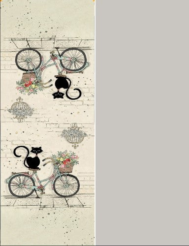 Scarf - Artist Cat On Bike
