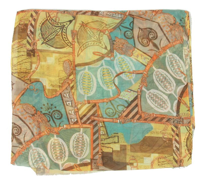 Scarf - Patchwork Mustard (Set of 2)
