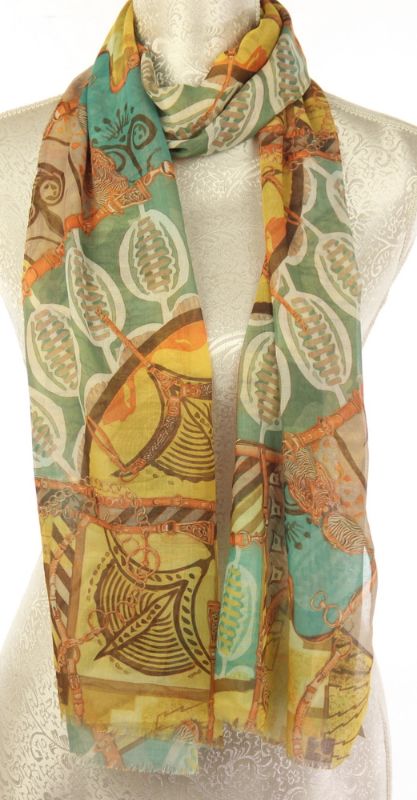 Scarf - Patchwork Mustard (Set of 2)