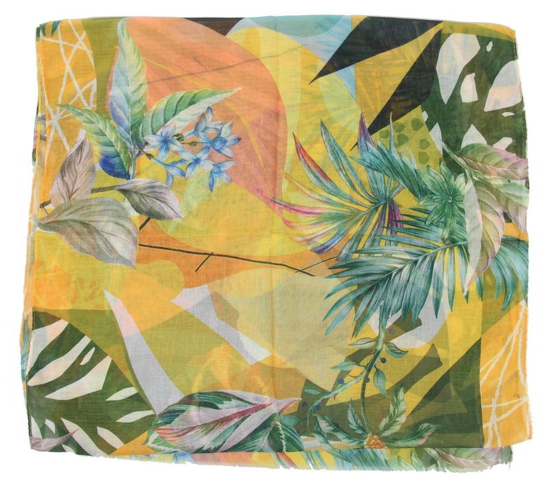 Scarf - Patchwork Jungle Yellow (Set of 2)