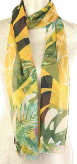 Scarf - Patchwork Jungle Yellow (Set of 2)
