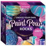 Create Your Own Paint Pour Rocks