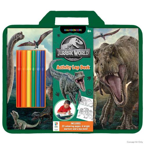 LAP DESK Jurassic World Activity Lap Desk - Kaleidoscope