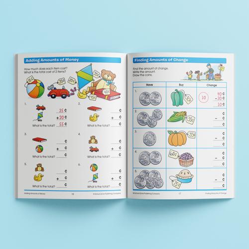SZ Workbook: I Know It! Time Money and Fractions Ages 6-8