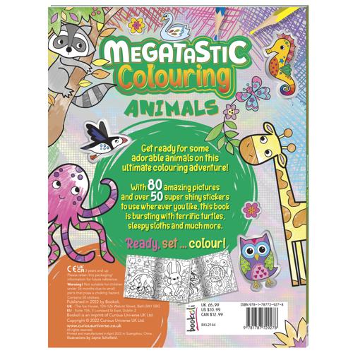 MEGATASTIC Colouring: Animals