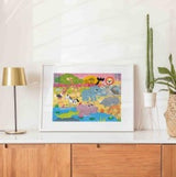 Jnr Jigsaw 45pc Carry & Play African Sarfari