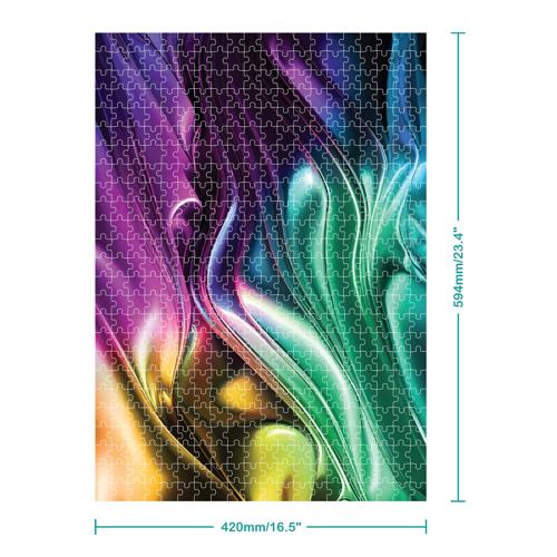 Elevate 500pc Jigsaw Holographic Waves
