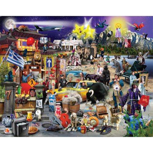 Mindbogglers Puntastic 1000pc Jigsaw - Movies