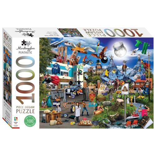 Mindbogglers Puntastic 1000pc Jigsaw - TV Shows