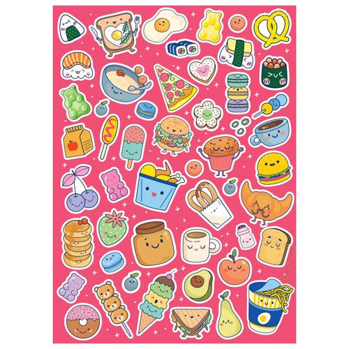 Colouring Scented Stickers Totally Yummy - Kaleidoscope