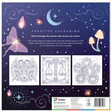 Art Maker Celestial Dance Colouring Book Square
