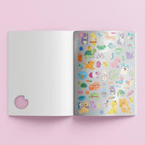 Sticker Colouring Pets Unleashed - Kaleidoscope