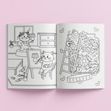 Sticker Colouring Pets Unleashed - Kaleidoscope
