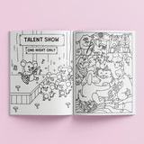 Sticker Colouring Pets Unleashed - Kaleidoscope